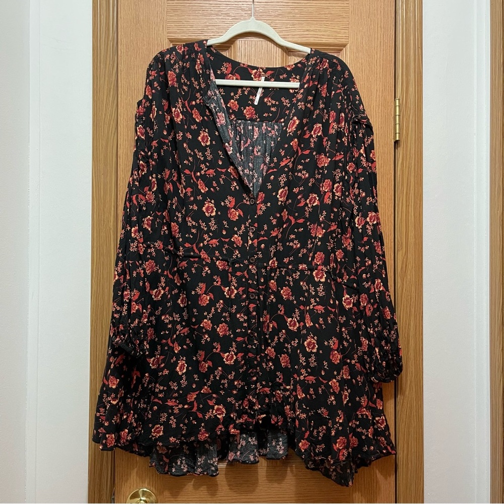Free People Flower Fields Mini Dress/Tunic